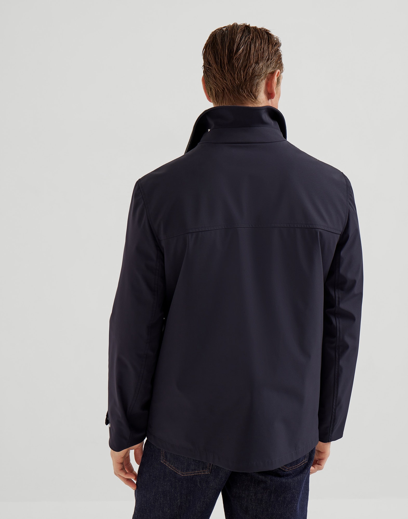 Stretch bonded nylon field jacket - 2