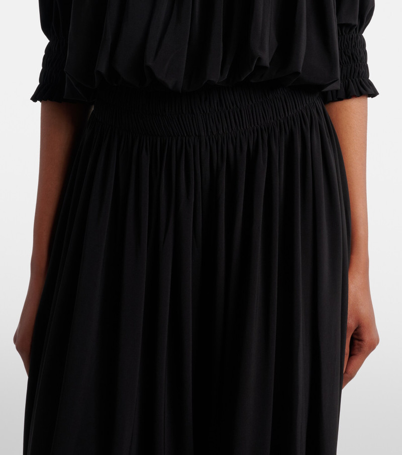 Off-shoulder jersey jumpsuit 5