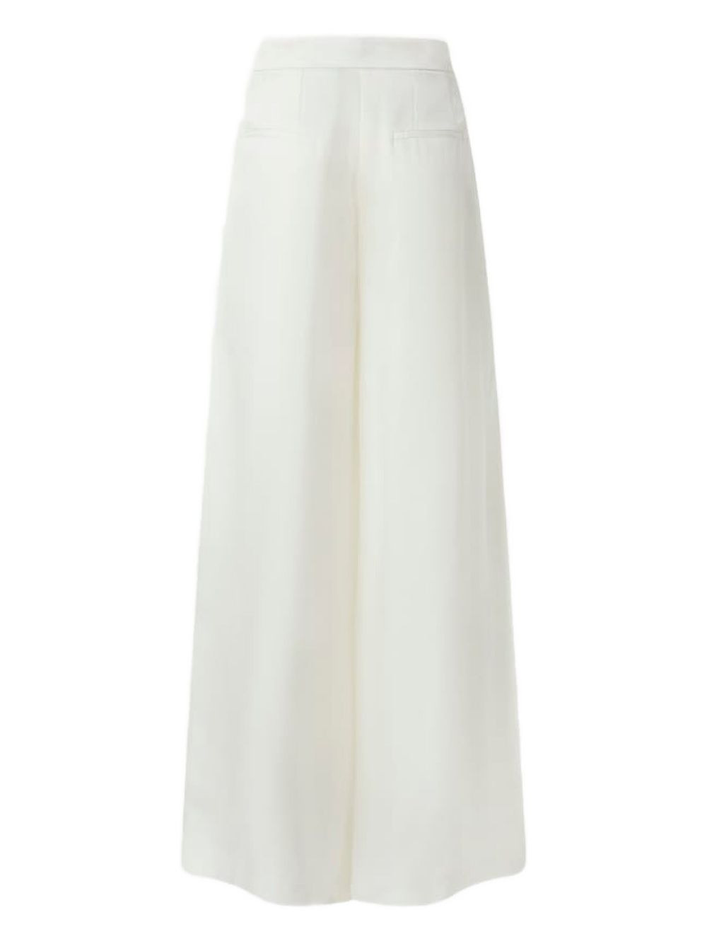 pleated wide-leg trousers - 2