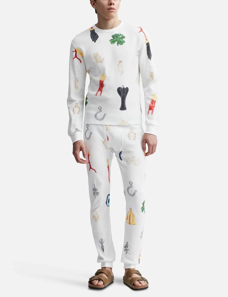 SKY HIGH FARM WORKWEAR CHARM WAFFLE LONGJOHNS KNIT outlook