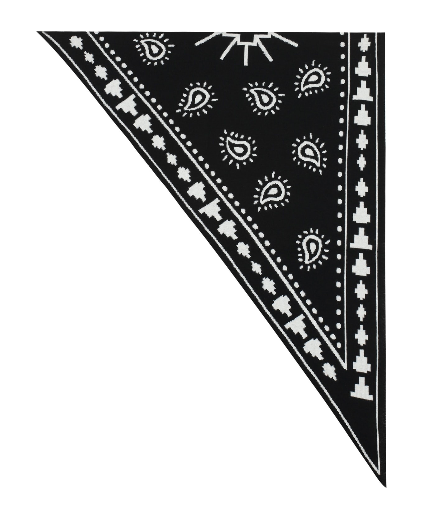 Wool Blend Scarf - 3