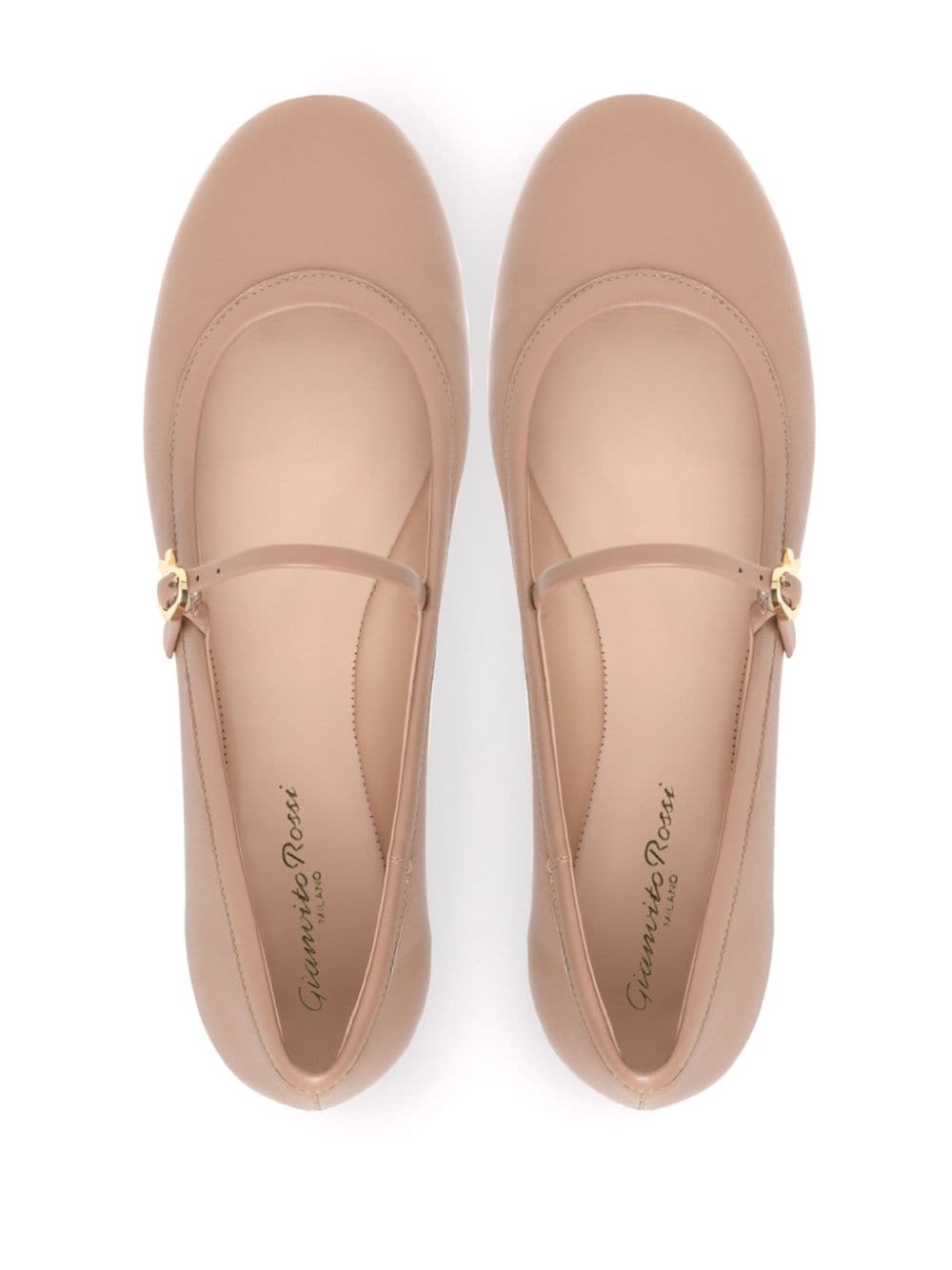 Carla leather ballerina shoes - 3