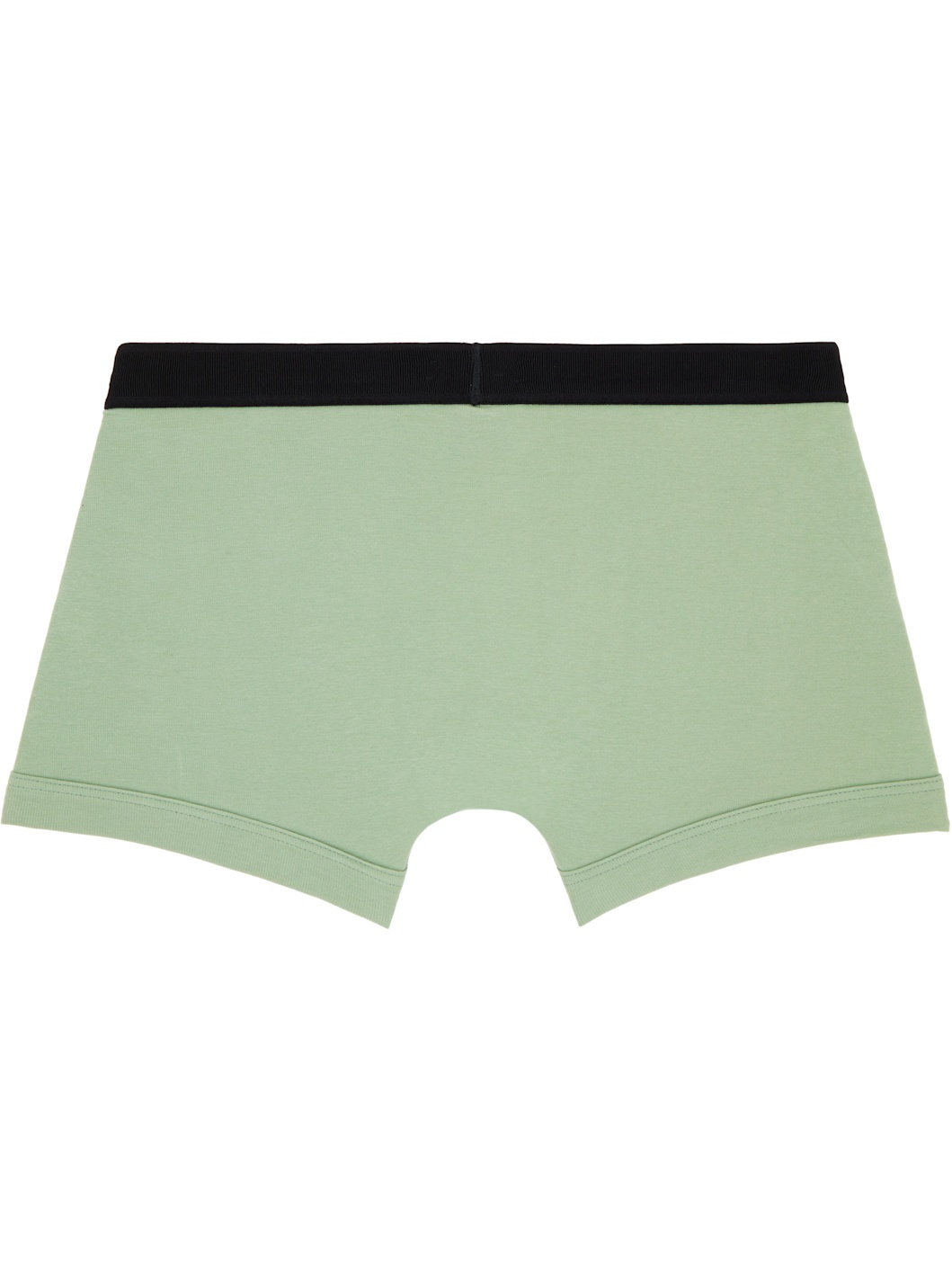 Green Cotton Boxer Briefs - 2