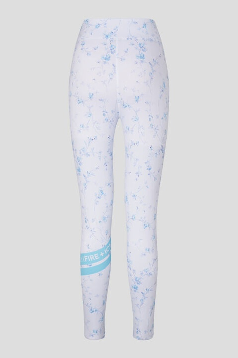 Love Tights in White/Blue 6