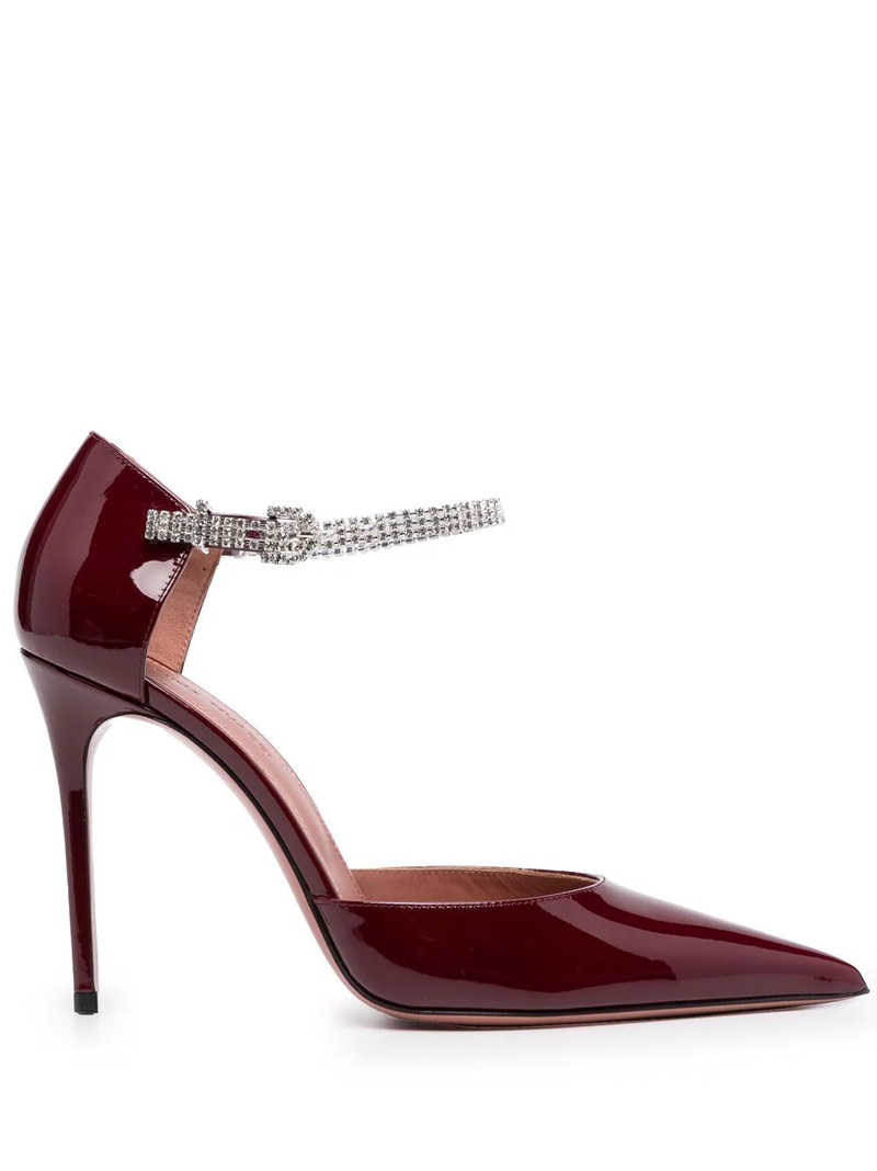 Ursina 95mm crystal-embellished pumps 1