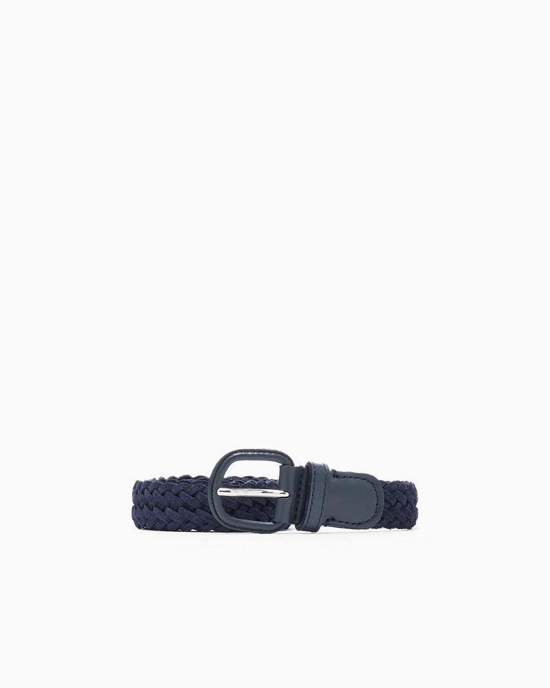 WOVEN SUEDE BELT 1