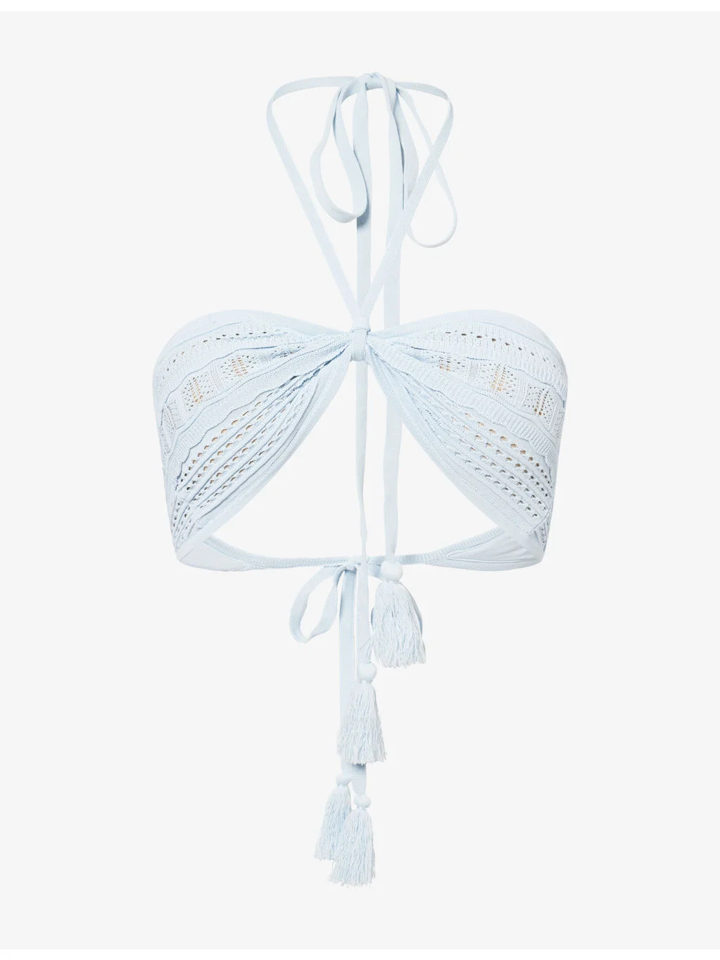 Vana Bandeau Knitted Bikini Top - 1