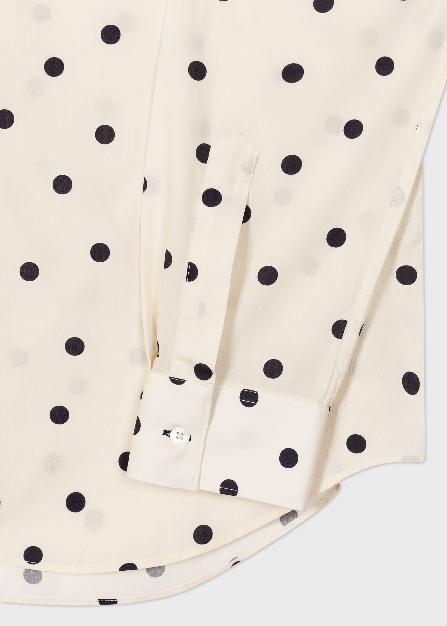 Cotton Polka Dot Shirt - 2
