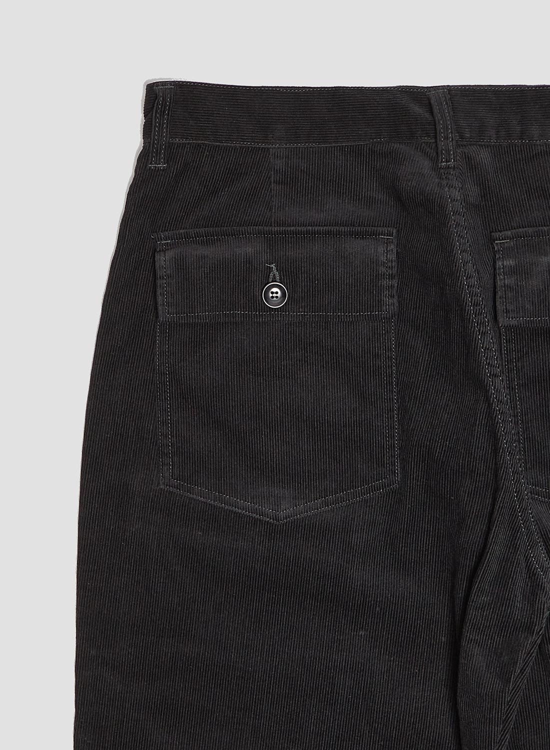 FOB Factory Corduroy Bush Pants Black - 7