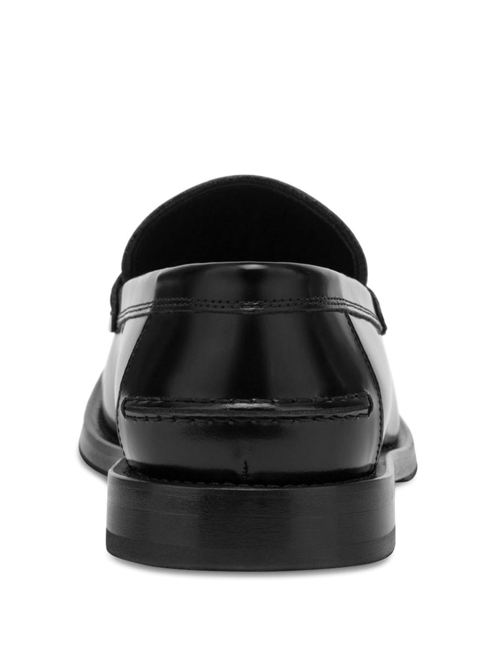 leather penny loafers - 3