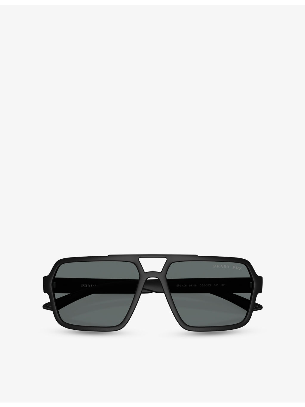 PS A06S Pilot-Frame Rubber Sunglasses - 5