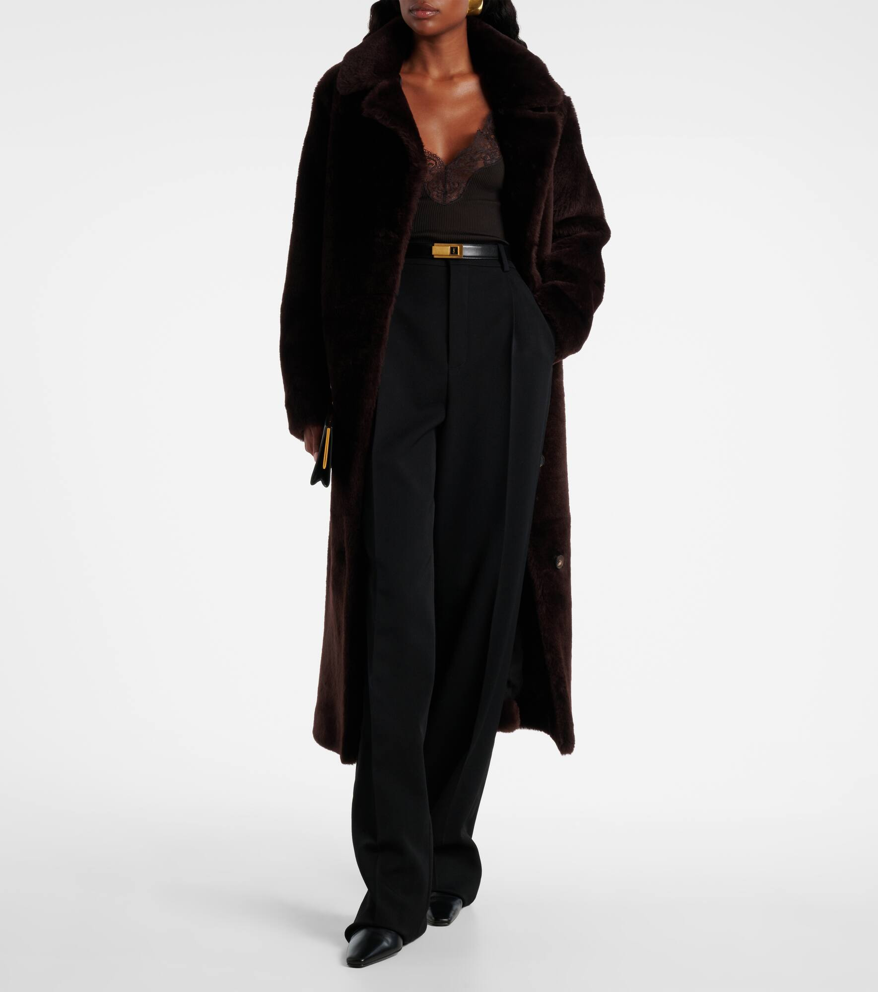 Shearling coat - 2