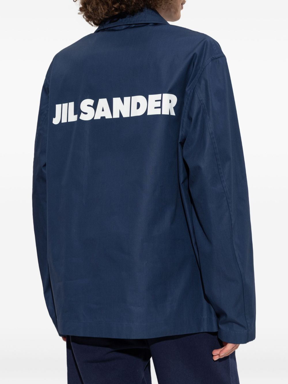 press-stud shirt jacket - 4