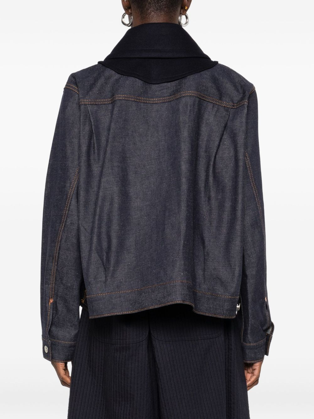 x Levi's® double-breasted denim jacket - 4