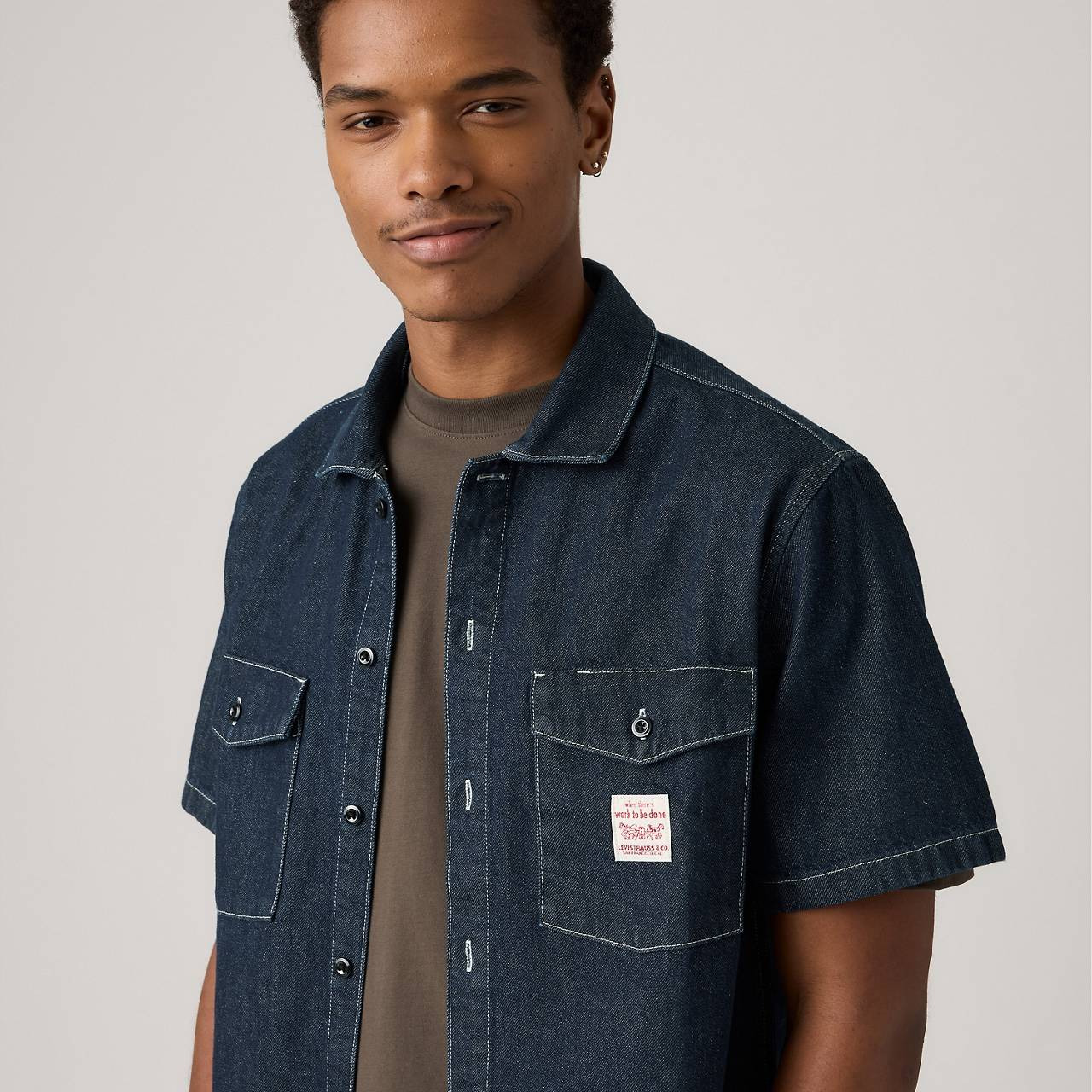 SHORT-SLEEVE WORKER SHIRT - 4