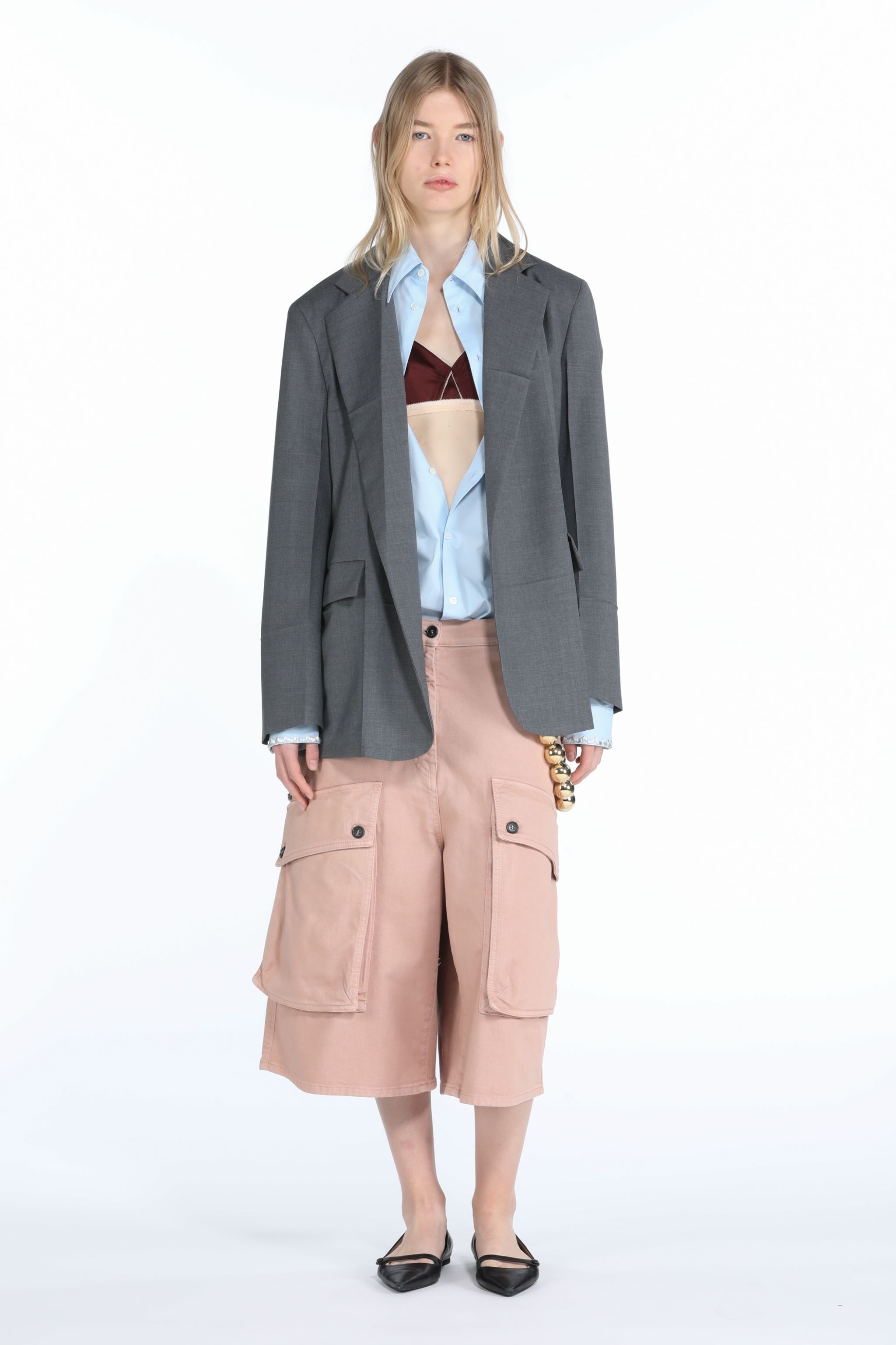 TAILORED WOOL BLAZER - 4