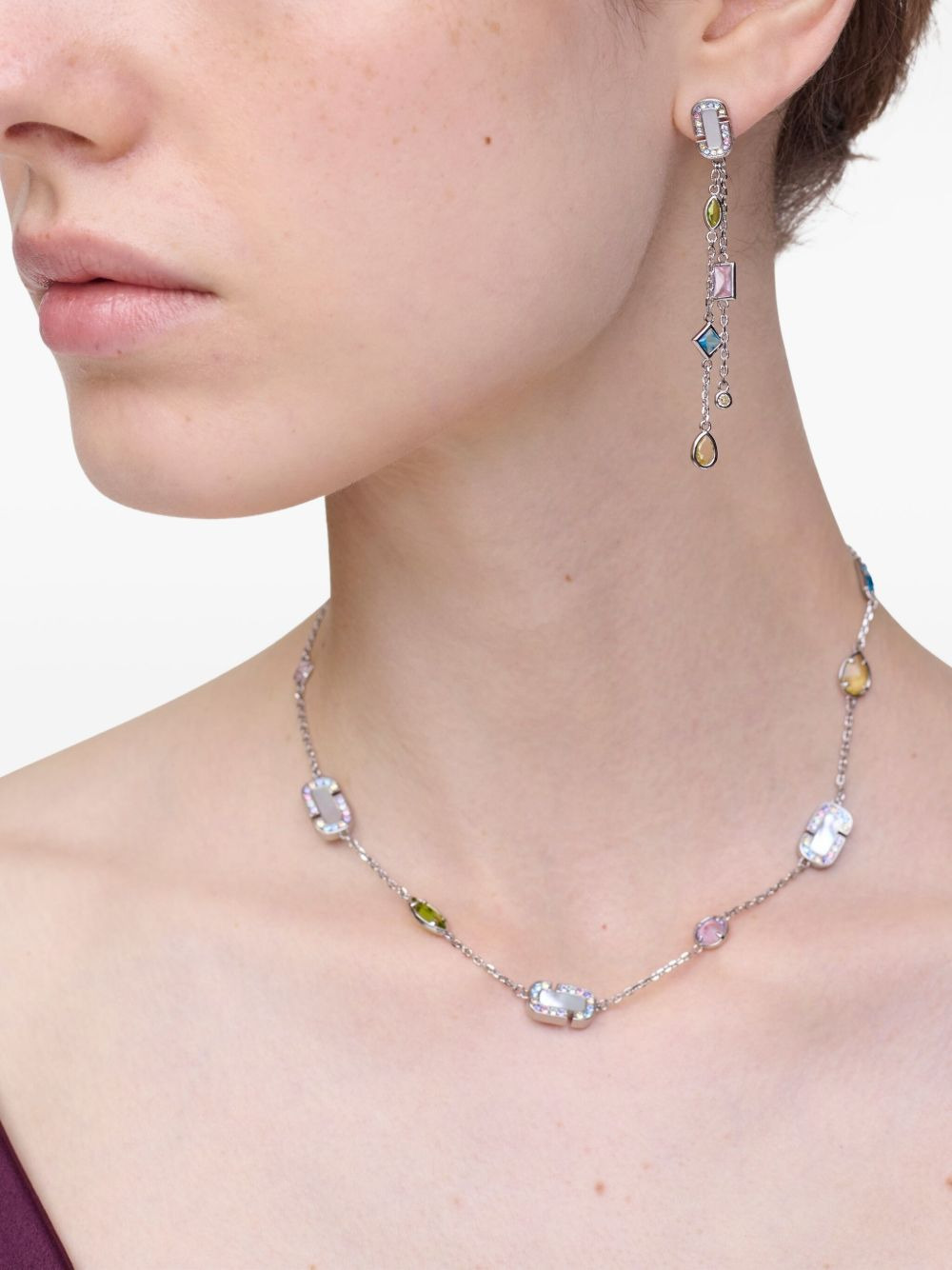 The J Marc Luxe Gem Linear earrings - 3
