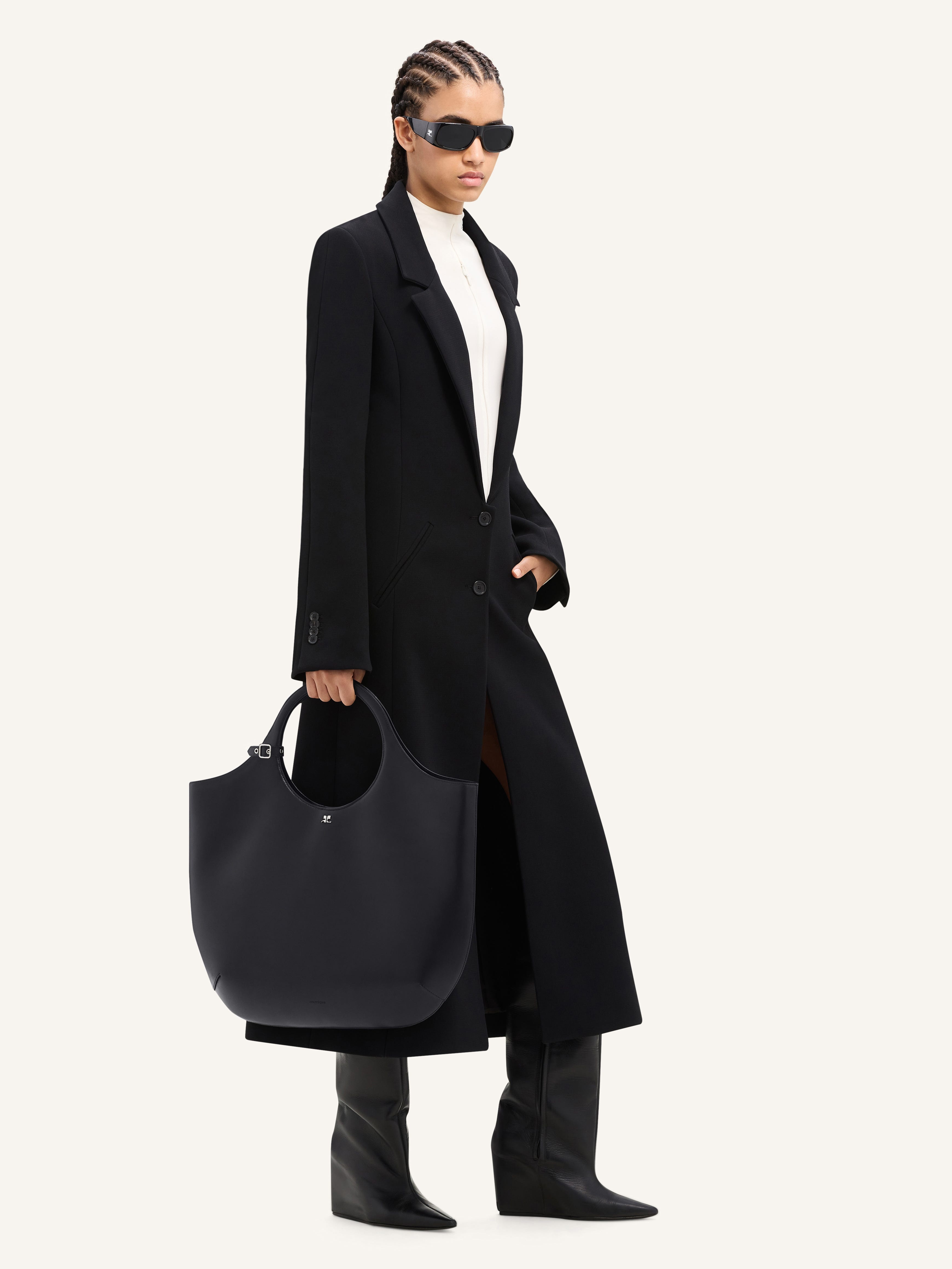 LARGE HOLY LEATHER BAG - 2