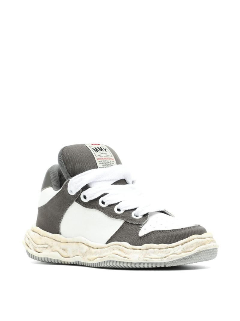 Maison MIHARAYASUHIRO Wayne OG Sole leather sneakers outlook
