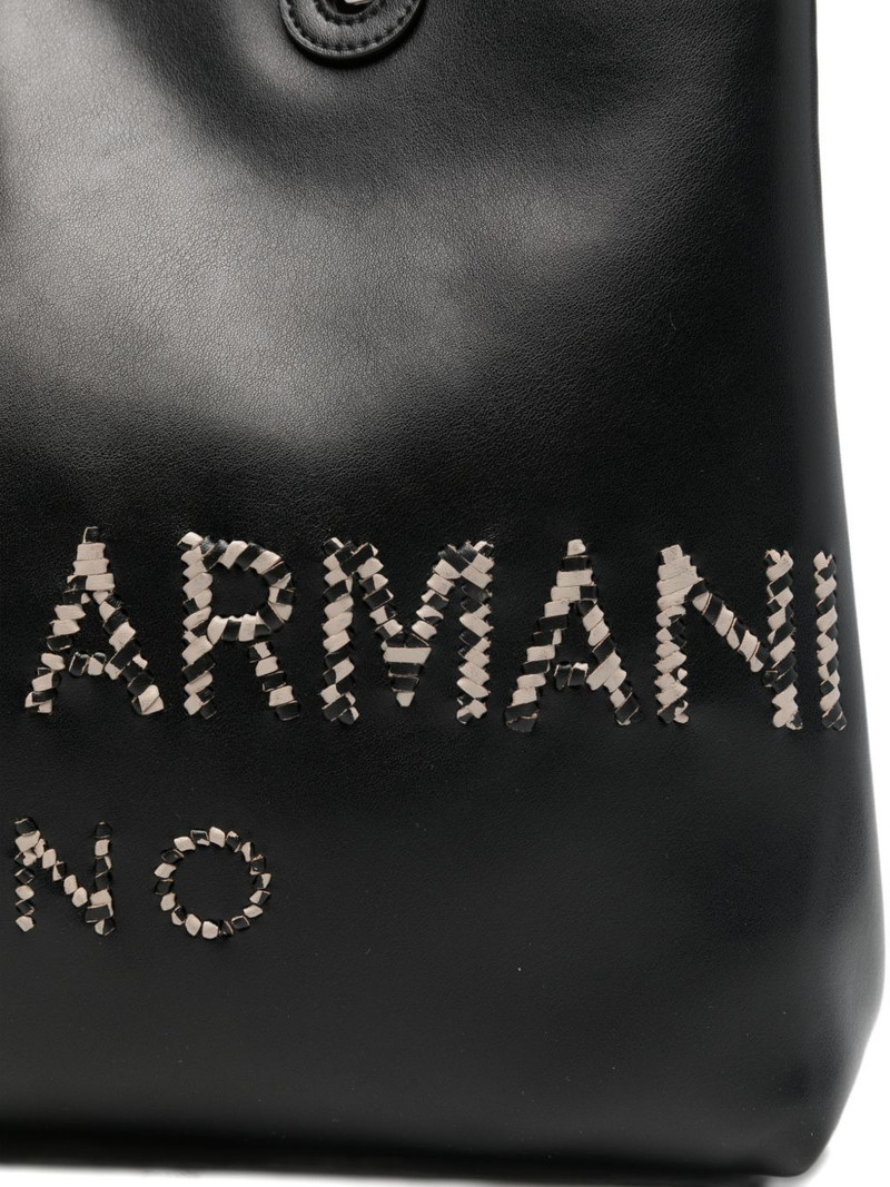 logo-appliqué tote bag 4