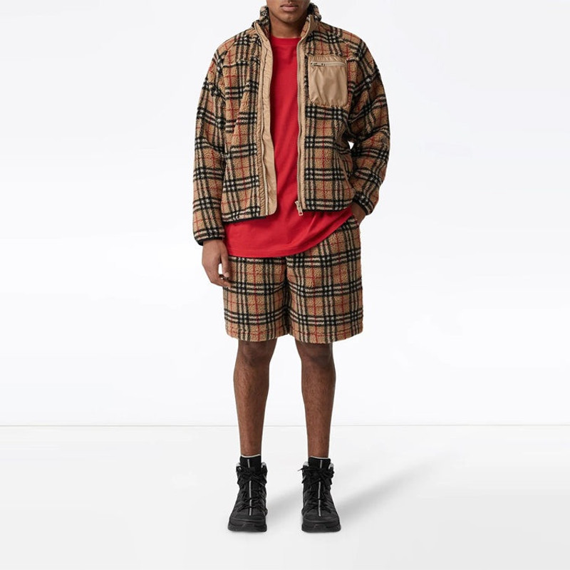 Burberry Other Plaid Patterns Printed Pants 80171351 3