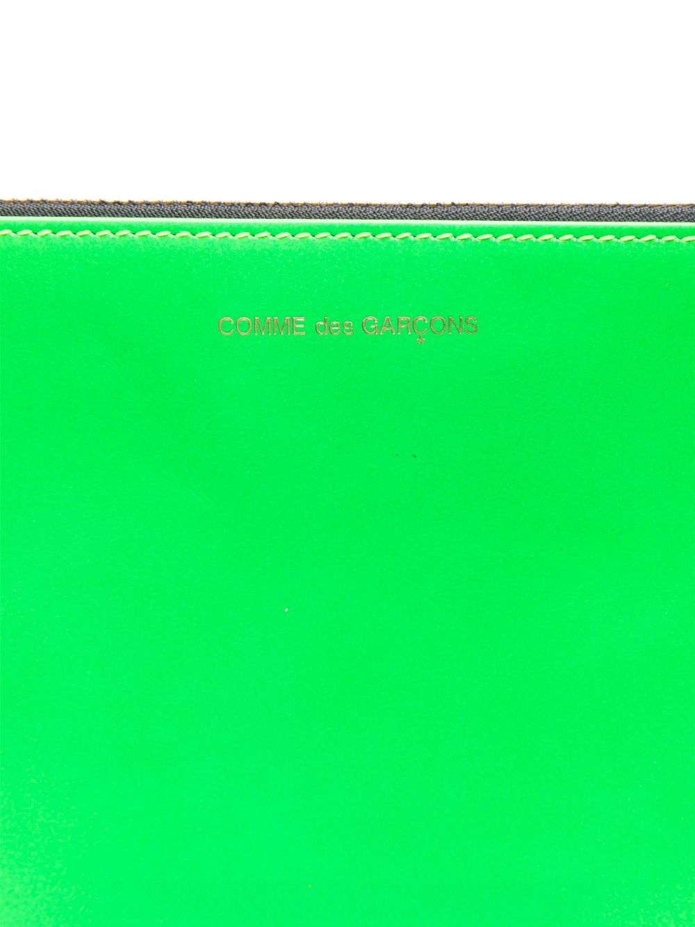 logo-print clutch bag - 3