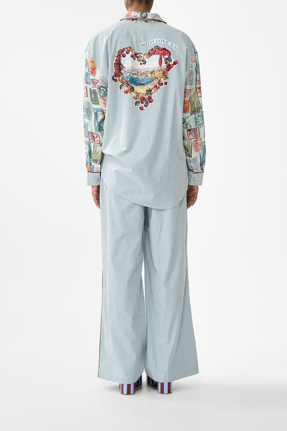 BUTTON FRONT LOUNGE PANT - 3