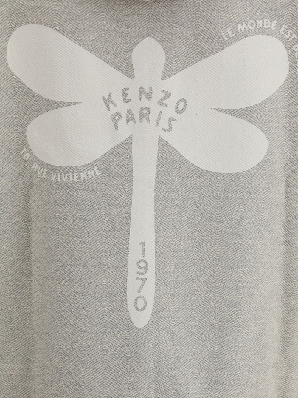 logo-print hoodie - 3
