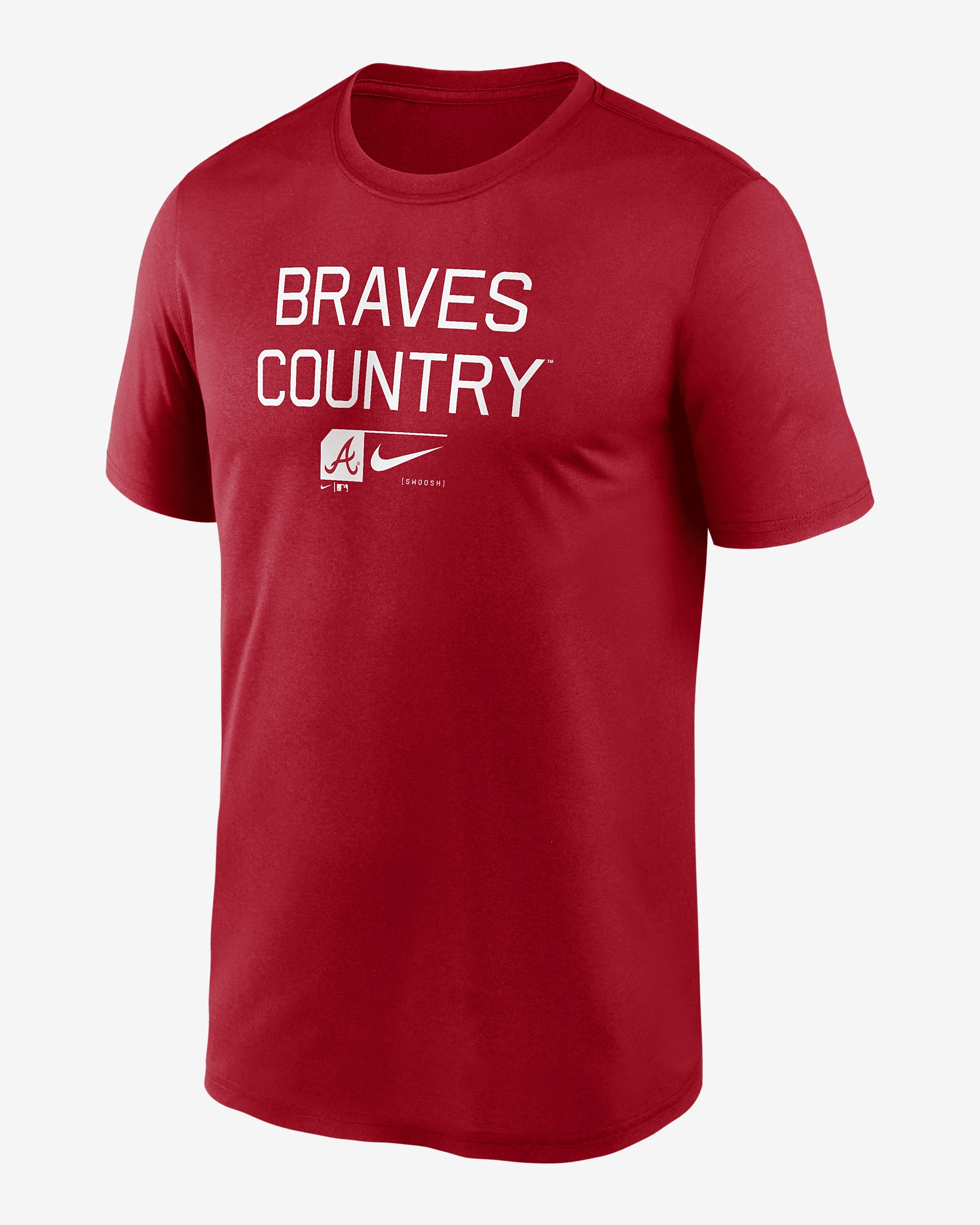 Atlanta Braves Baseball Phrase Legend Nike Men's Dri-FIT MLB T-Shirt - 1