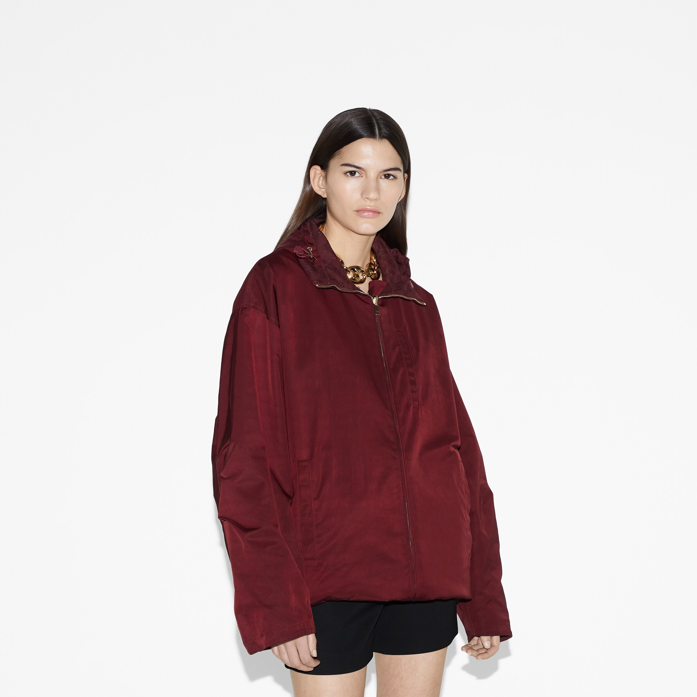 Reversible GG canvas jacket - 7