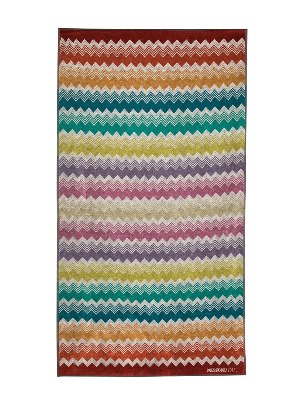 Yannis zigzag beach towel - 1