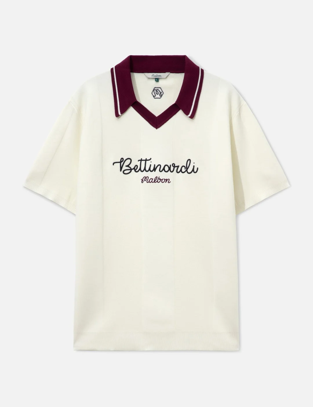 MALBON GOLF X BETTINARDI KNIT POLO - 1