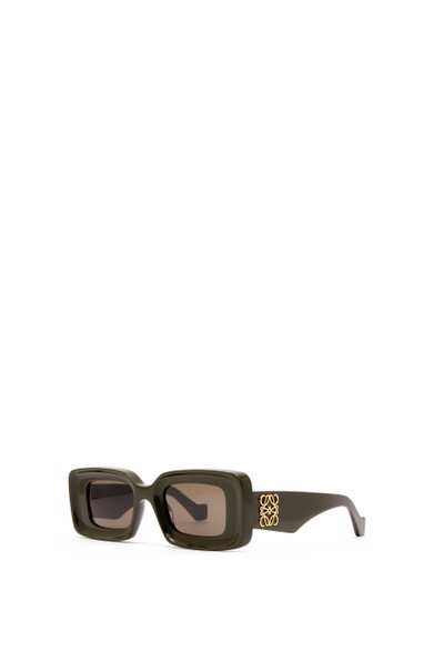 Loewe Rectangular sunglasses in acetate outlook