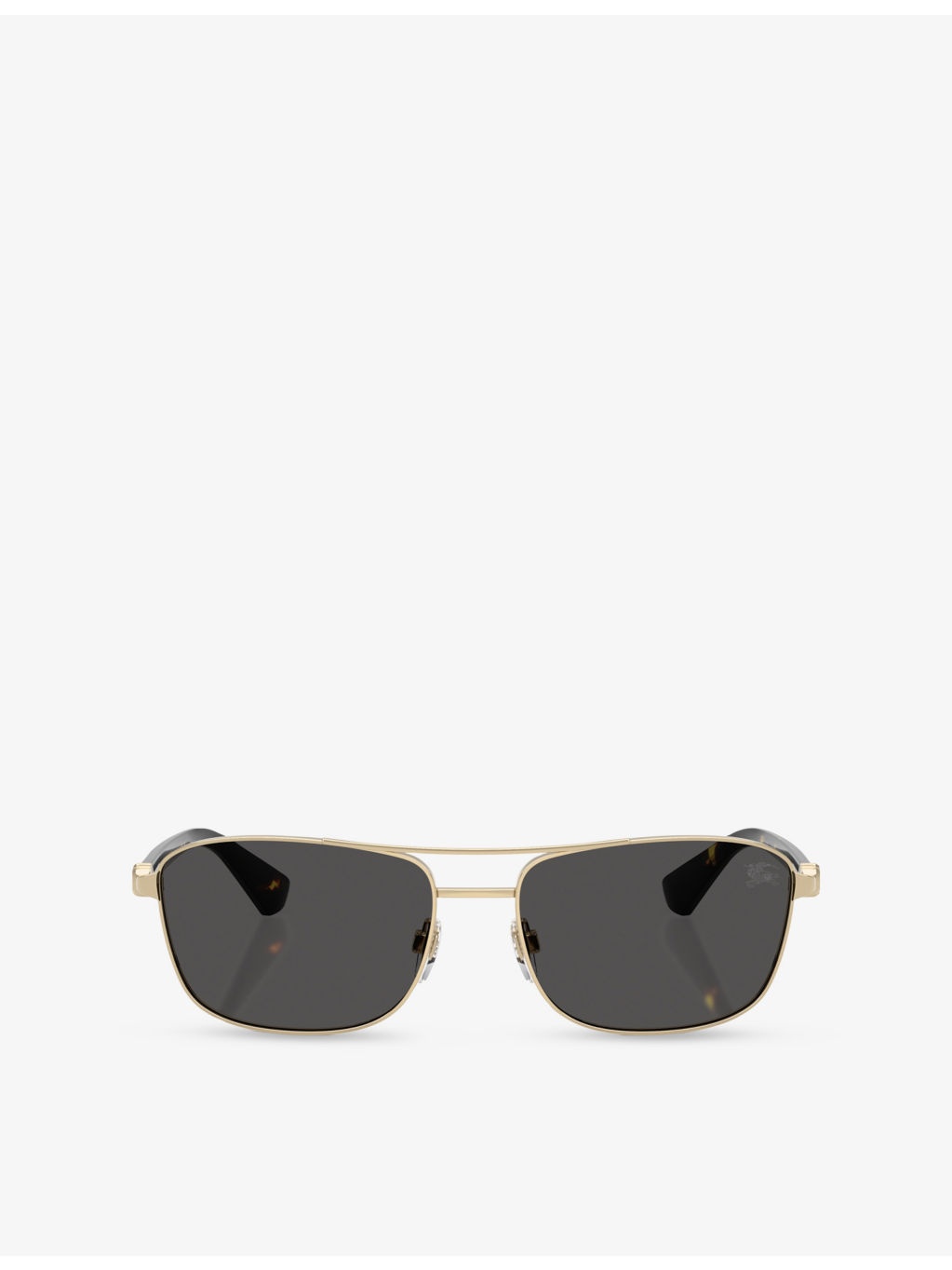 BE3163 Rectangle-Frame Metal Sunglasses - 1