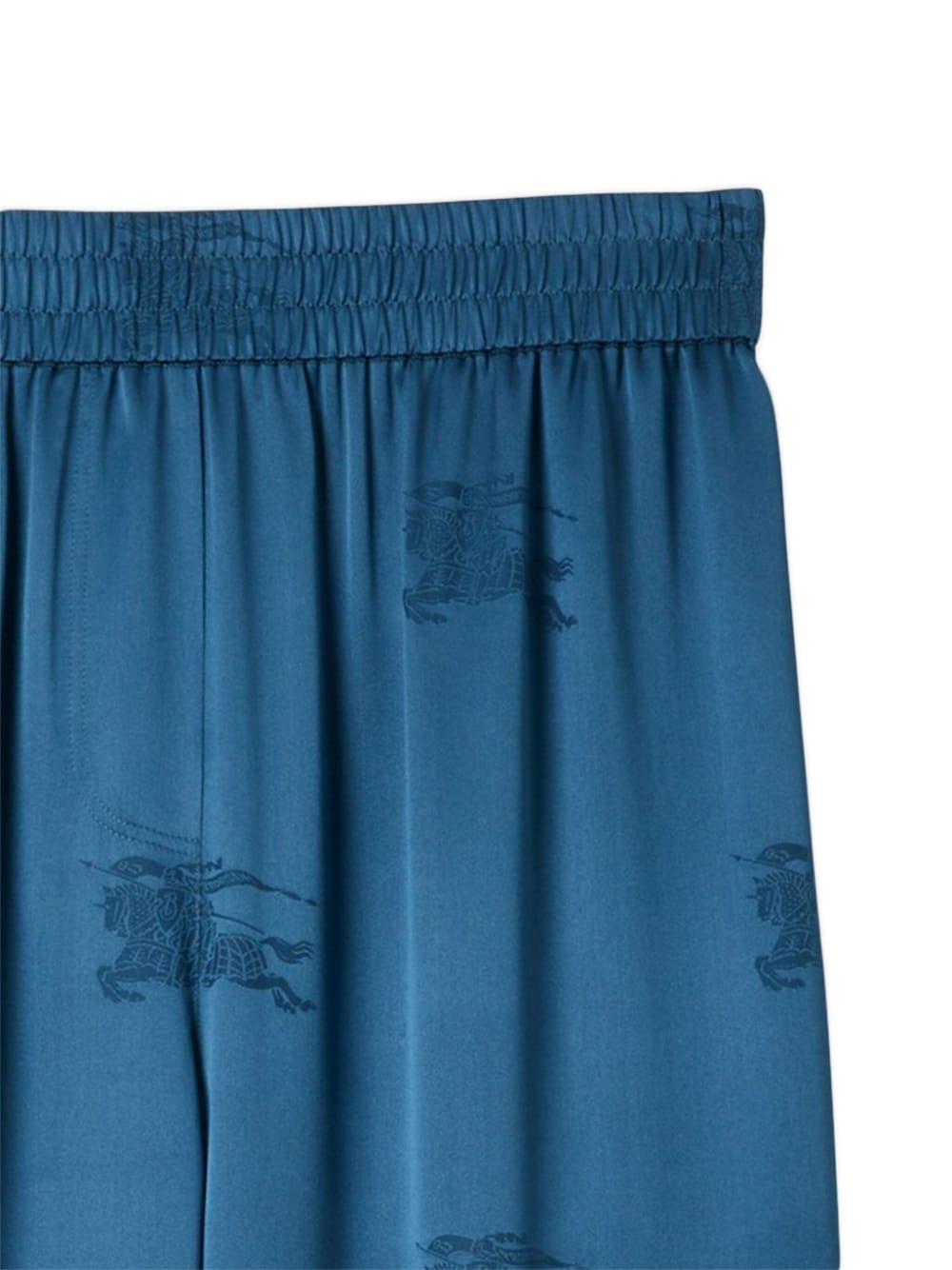 logo-jacquard wide-leg trousers - 5