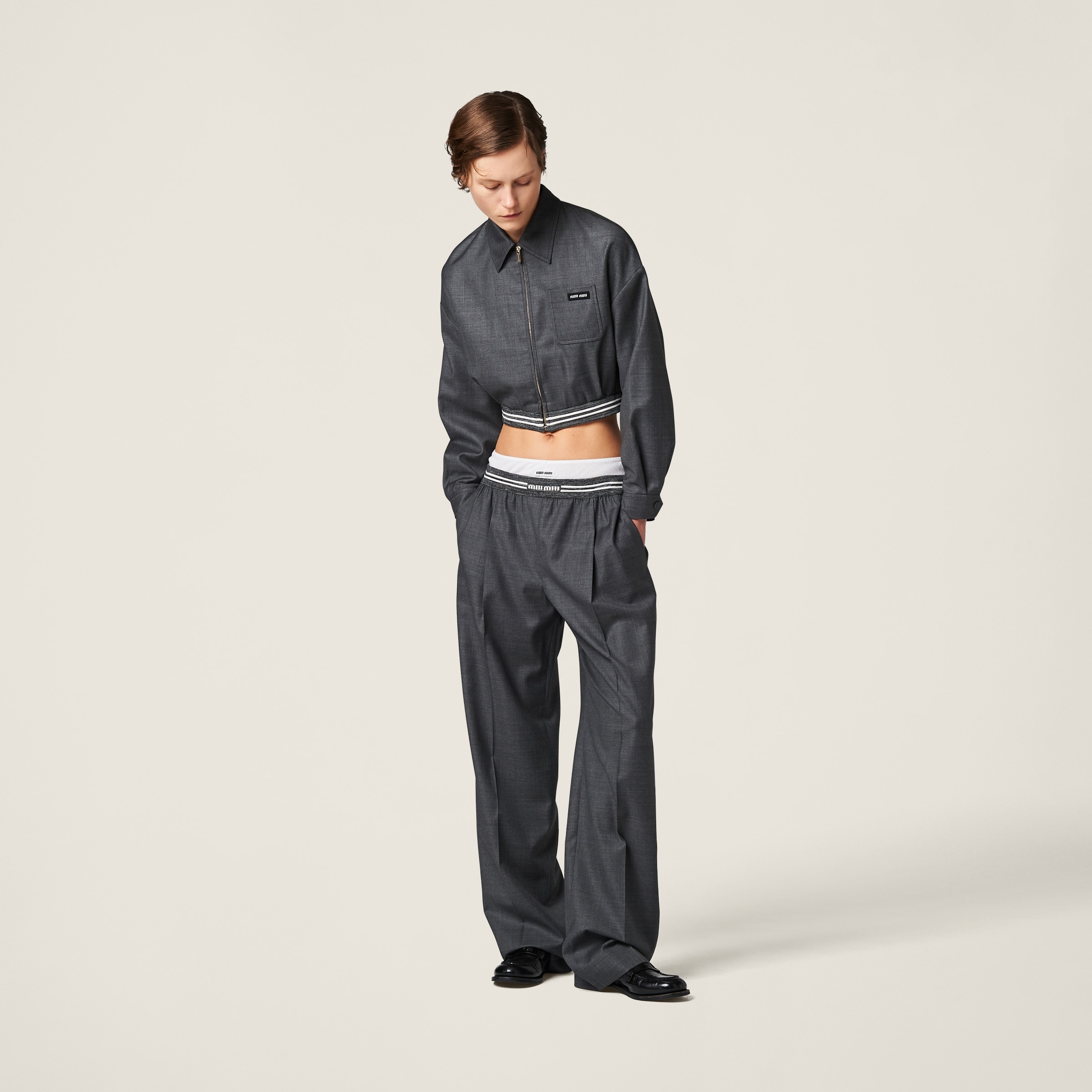 Grisaille blouson jacket - 2