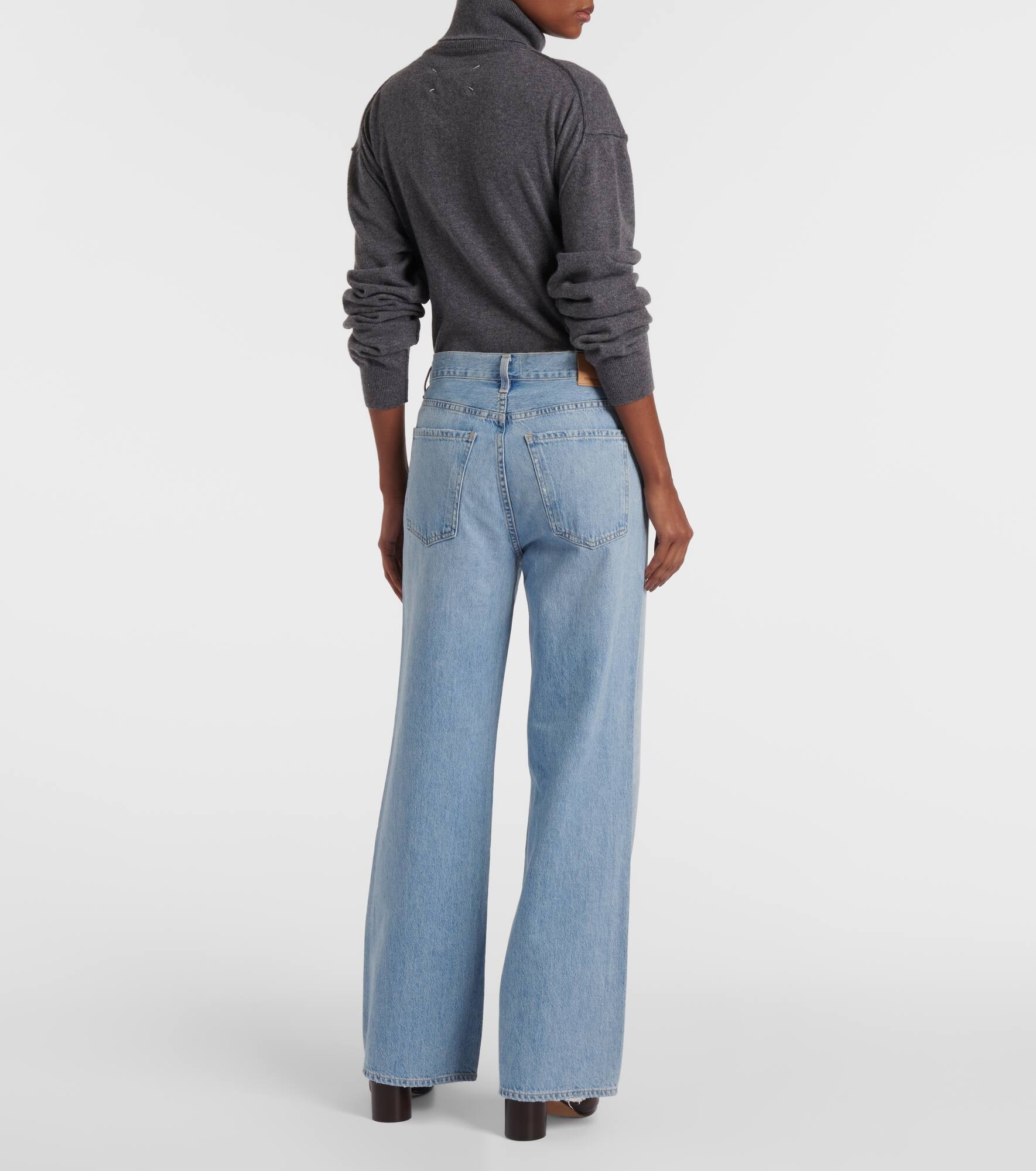 Annina high-rise wide-leg jeans - 3
