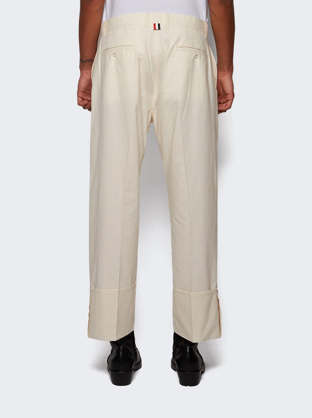 Unconstructed Straight Leg Trousers Muslin - 4