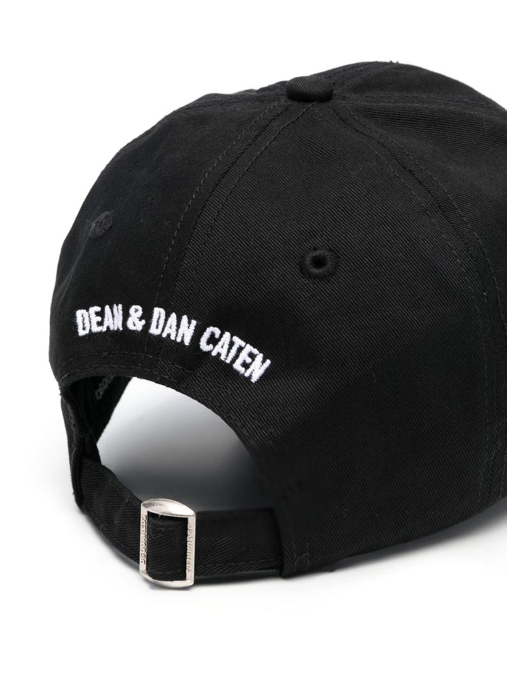 logo-appliqué cotton cap - 2