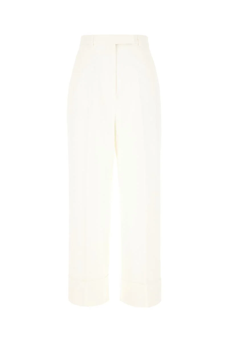 Thom Browne CROPPED WIDE LEG JEANS - 1