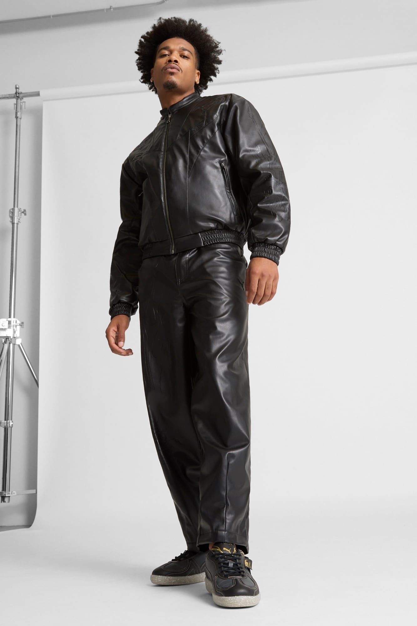 Super PUMA Pleather Pants - 6