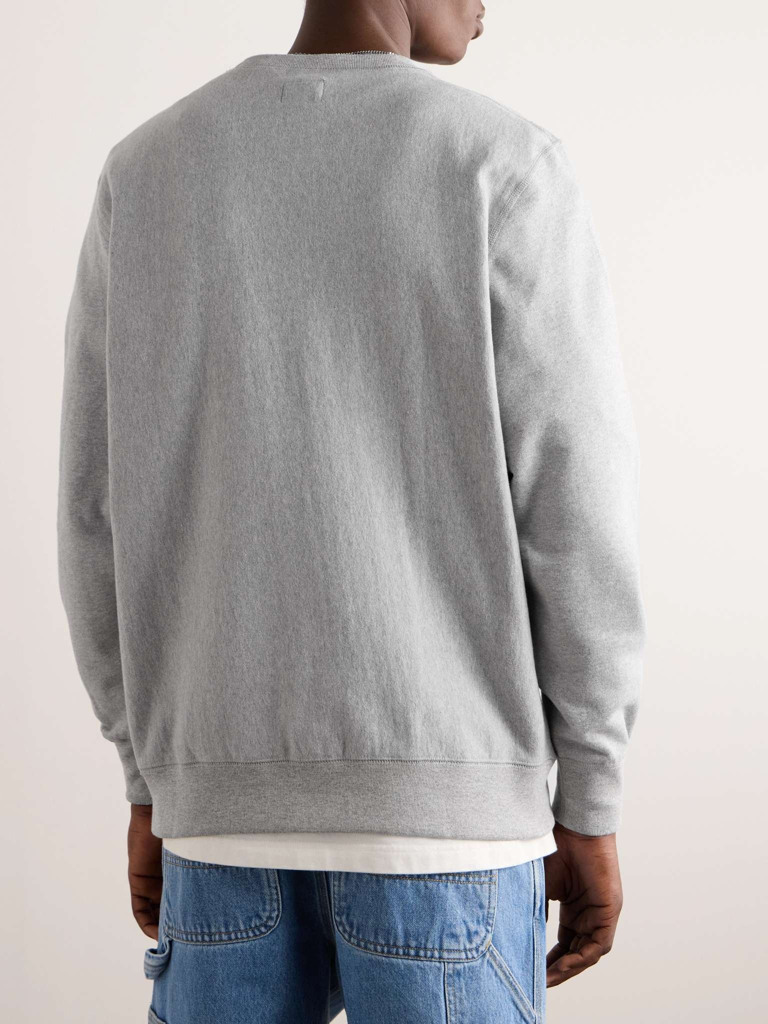 Core Logo-Embroidered Cotton-Jersey Sweatshirt - 3