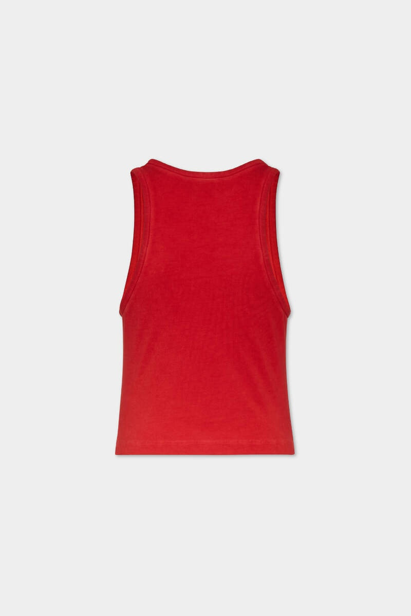 DSQUARED2 BEST FADE DYED MINI FIT TANK TOP outlook