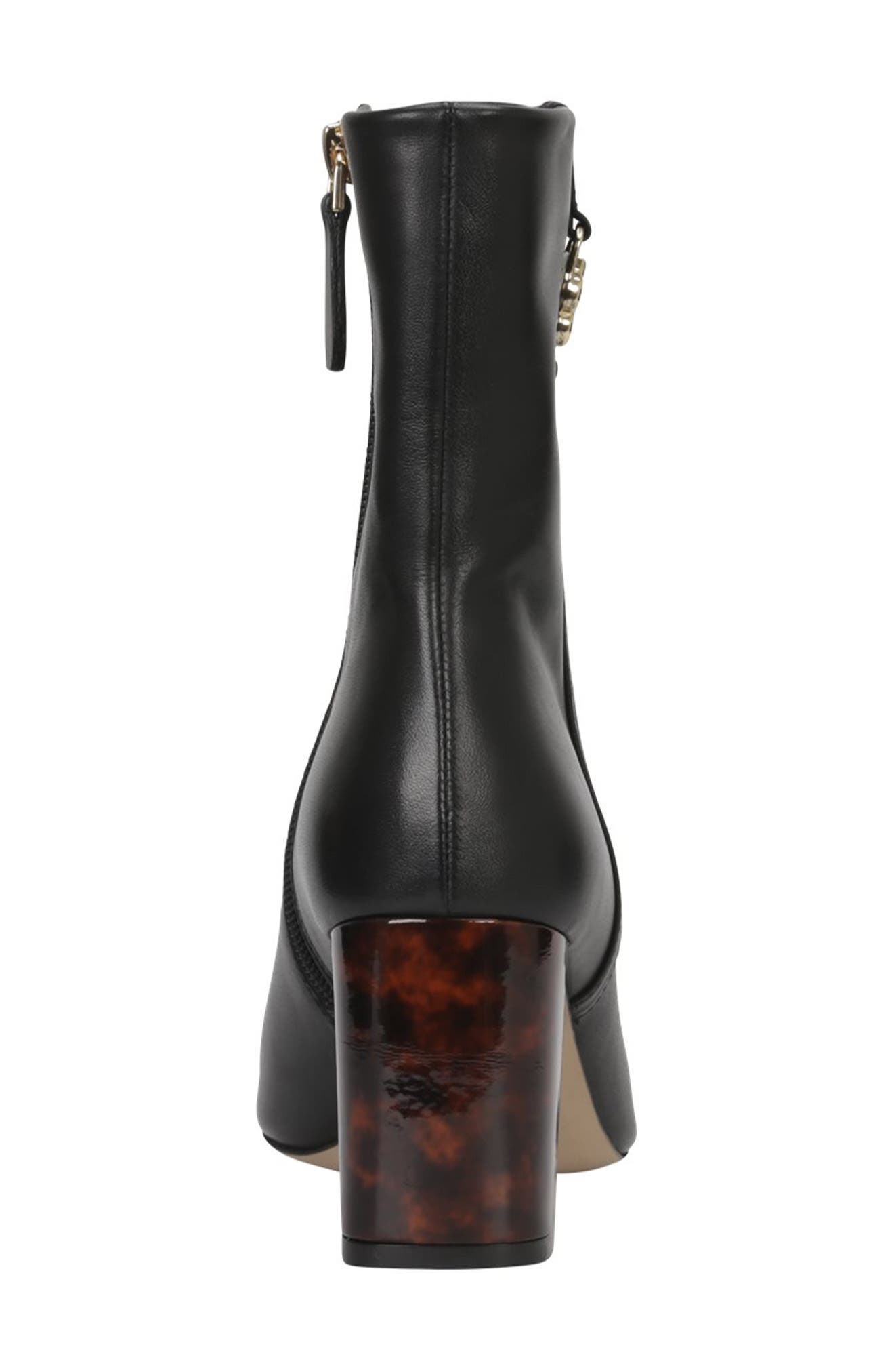 BOSS Janet Pointed Toe Bootie in Black at Nordstrom - 6