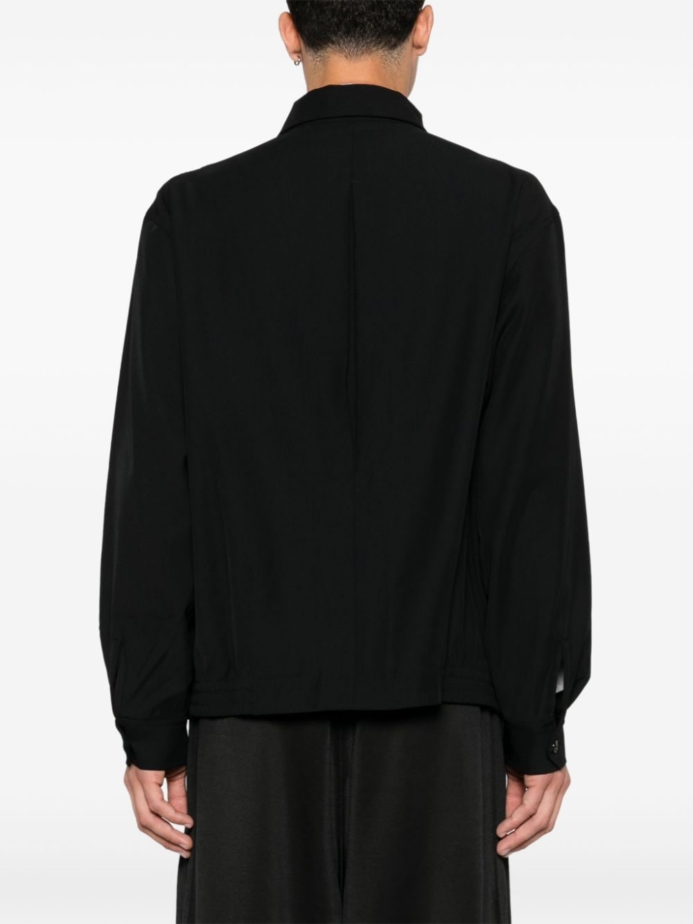 logo-embroidered jacket - 4