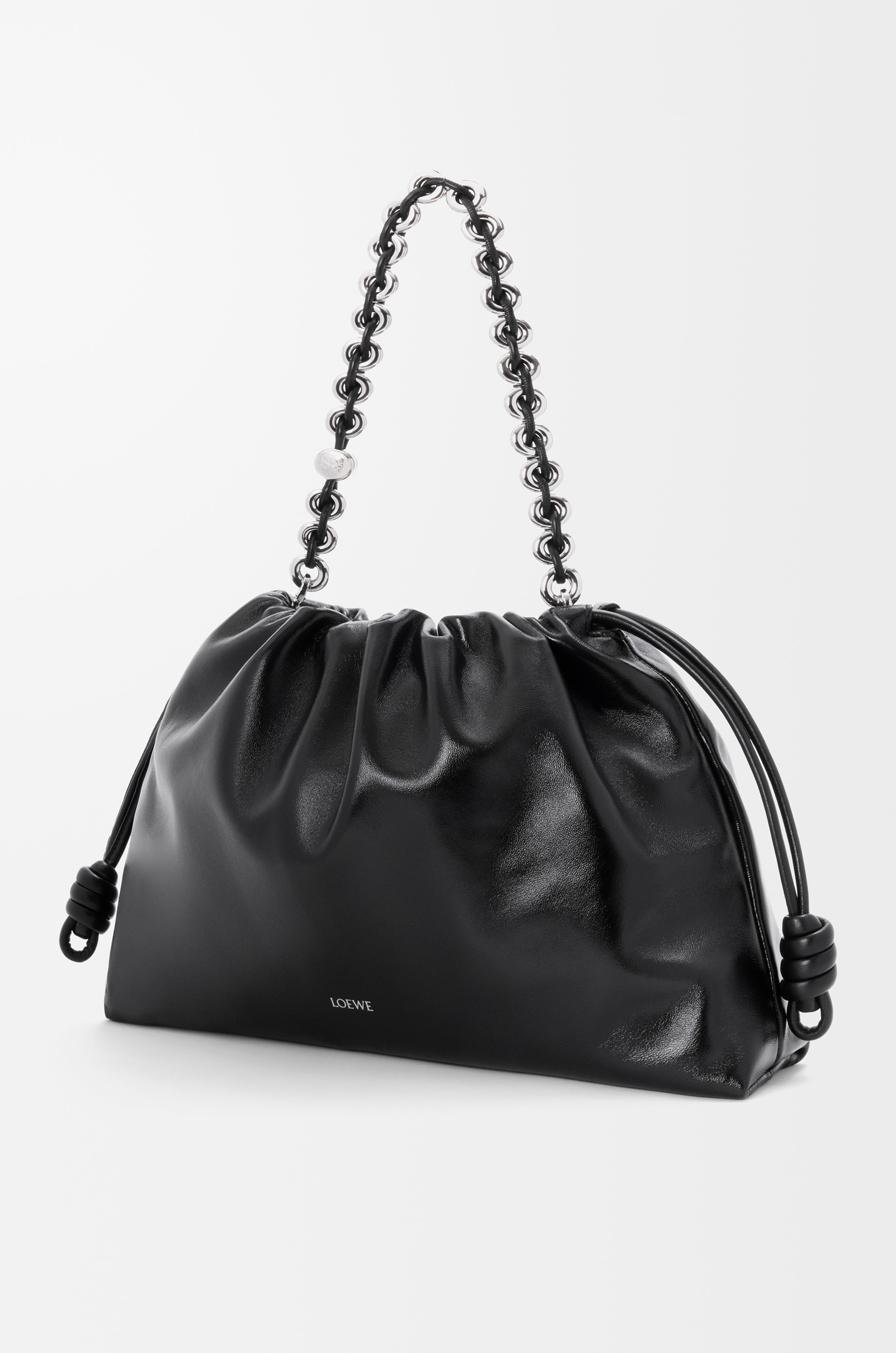 Large Flamenco purse in patent nappa lambskin - 5