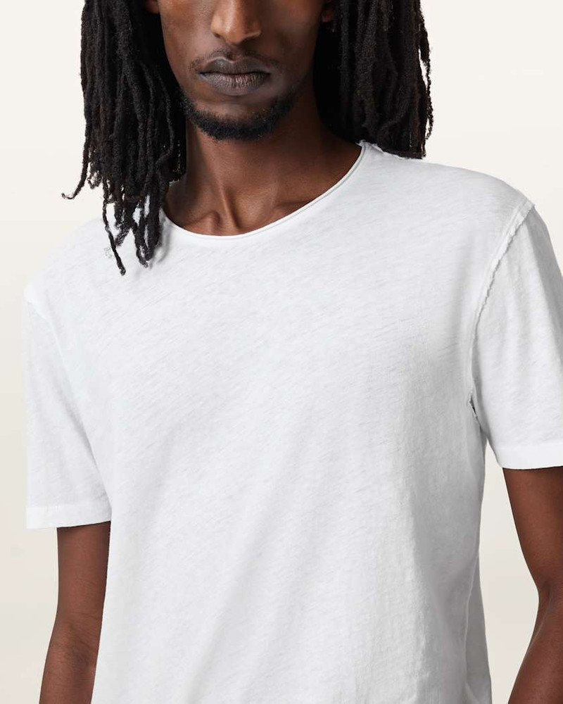 FIGURE CREW NECK RAW EDGE T-SHIRT 3