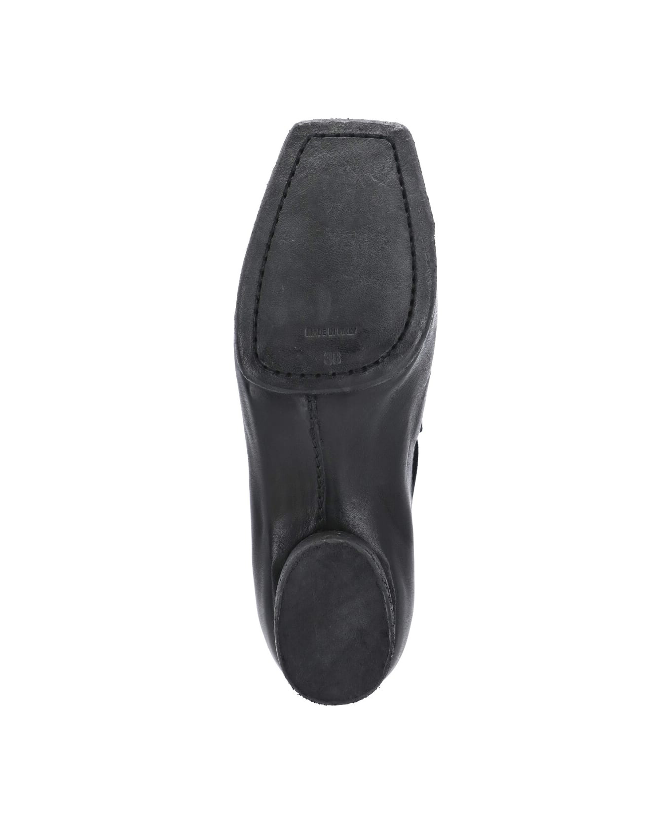 Leather Heeled Shoes - 5