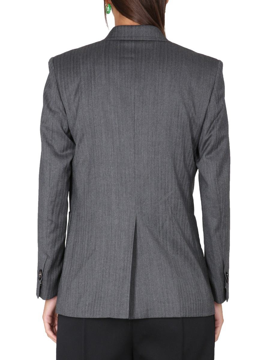 ジャケット BOTTEGA VENETA CHEVRON PATTERN JACKET (724202_V2KF01264) Bottega Veneta Bottega Veneta Chevron Pattern Jacket