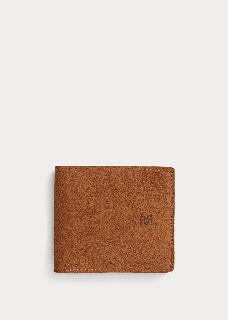 Roughout Suede Billfold 1